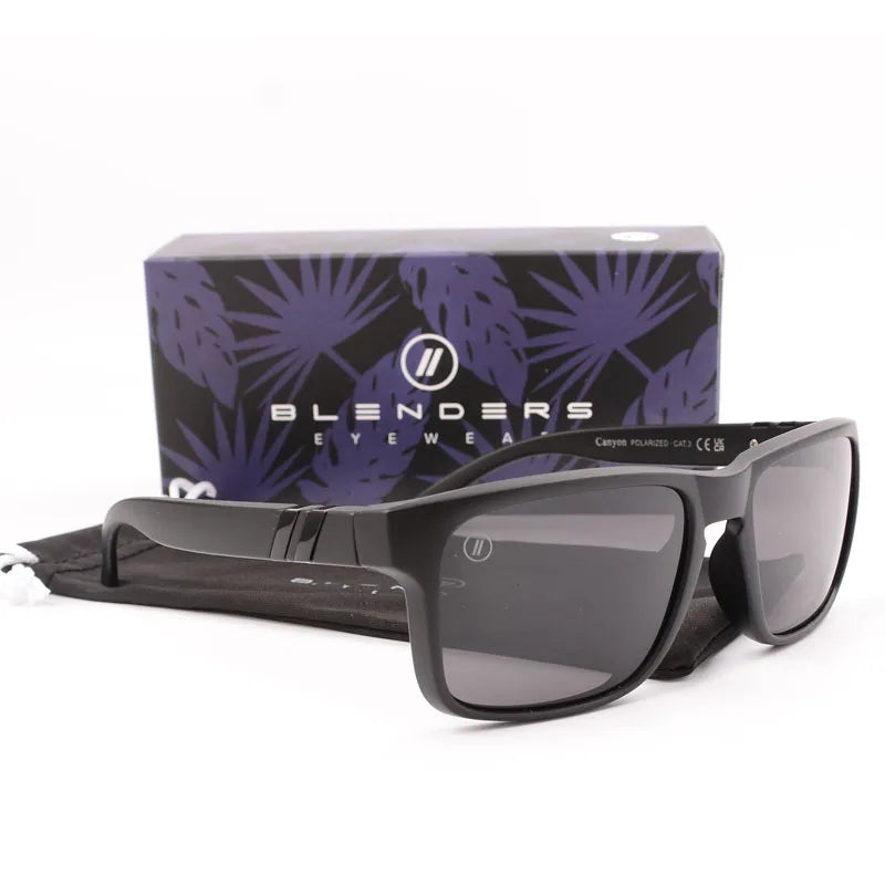 blender square women men Sunglasses Men Polarized UV Eyewear Vintage Fashion Square Men's Sun Glasses B8801