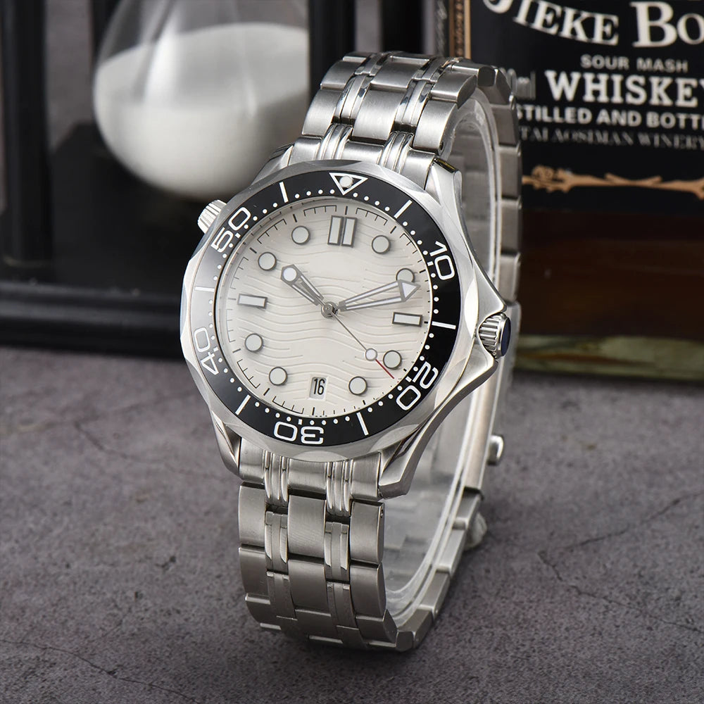 Customized logo 42mm NH watch 35 movement watch watches for men automatic mechanical watch mechanical watches sea master Watch