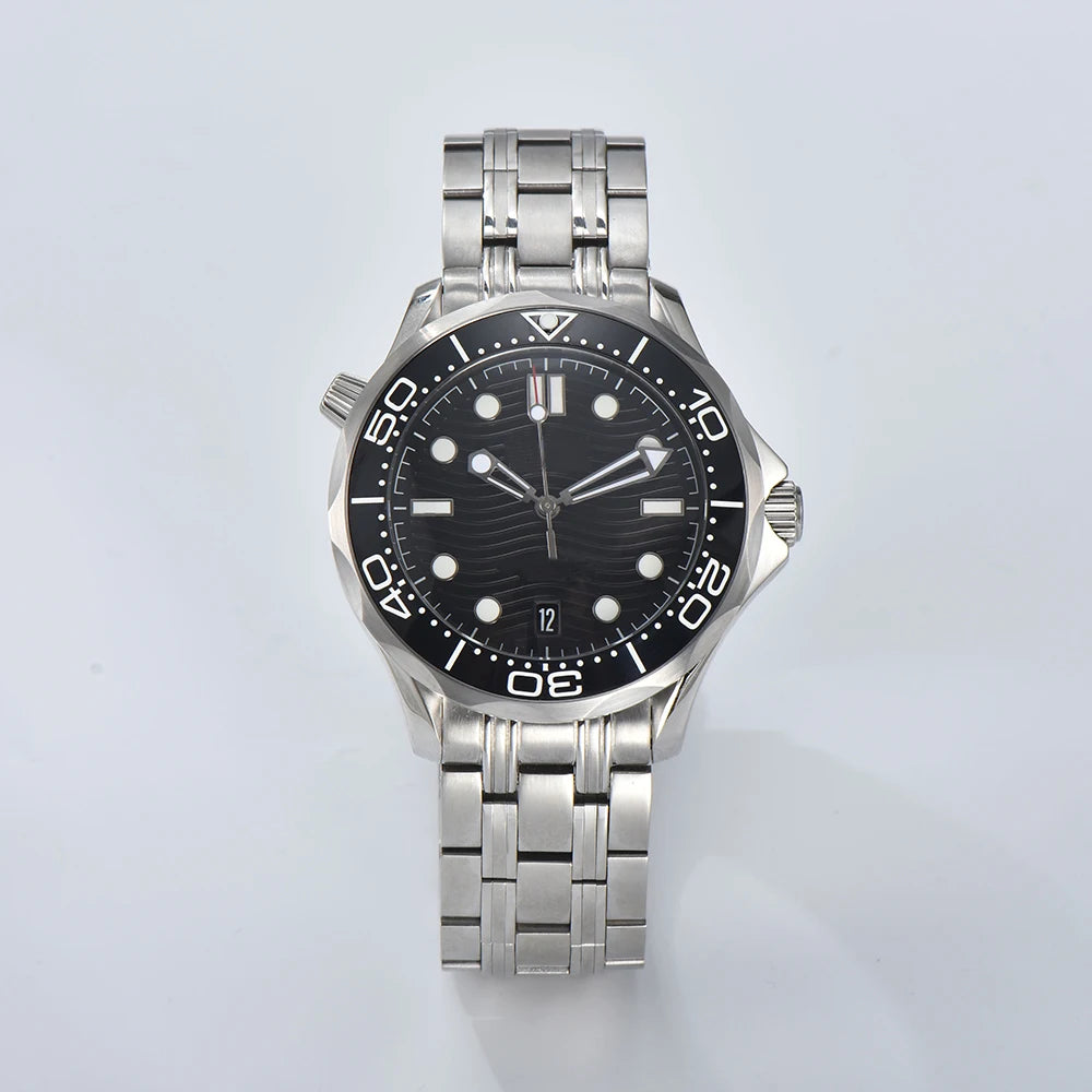 Customized logo 42mm NH watch 35 movement watch watches for men automatic mechanical watch mechanical watches sea master Watch