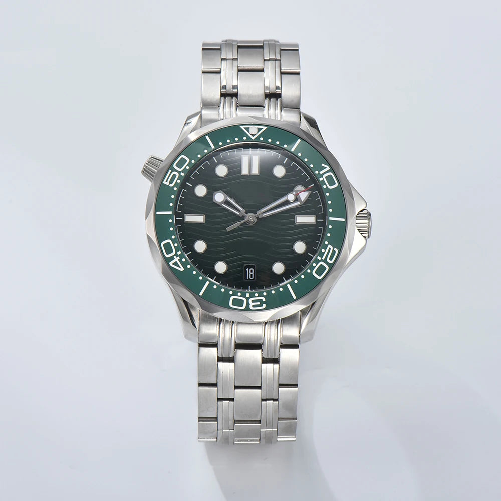 Customized logo 42mm NH watch 35 movement watch watches for men automatic mechanical watch mechanical watches sea master Watch