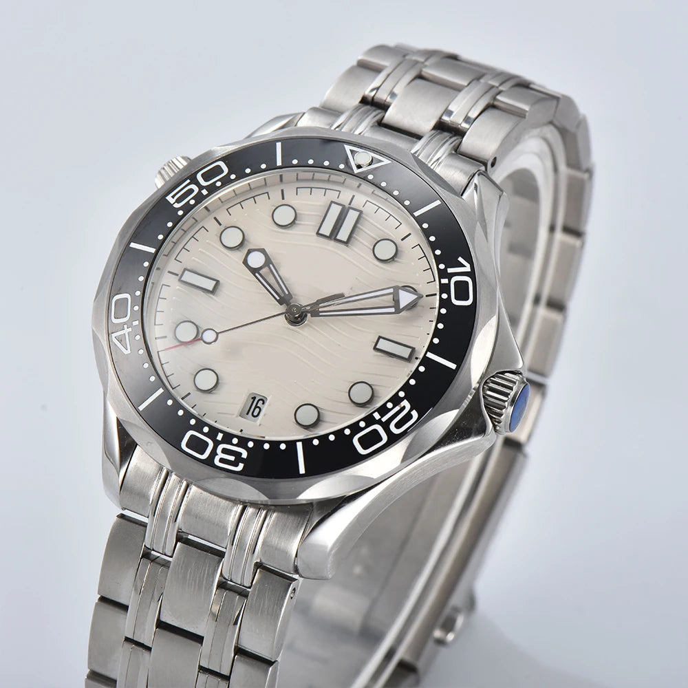 Customized logo 42mm NH watch 35 movement watch watches for men automatic mechanical watch mechanical watches sea master Watch