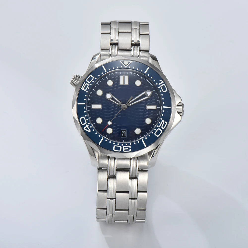 Customized logo 42mm NH watch 35 movement watch watches for men automatic mechanical watch mechanical watches sea master Watch
