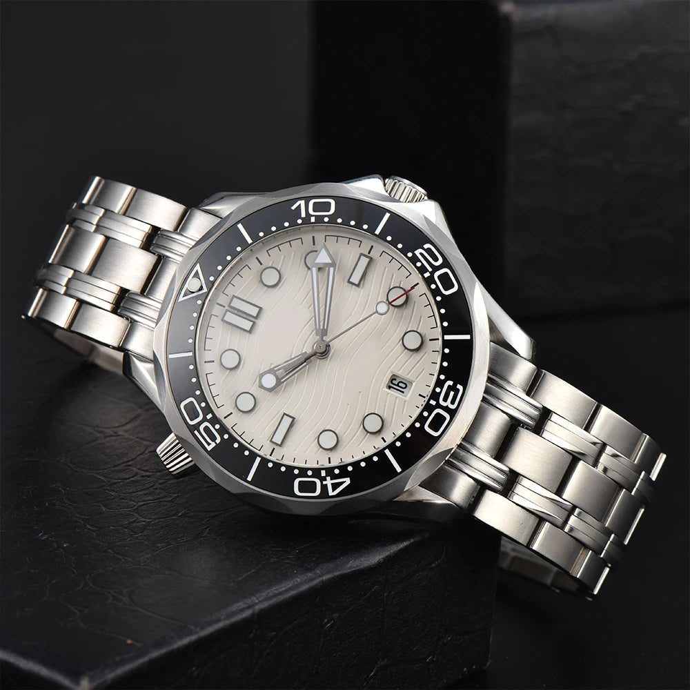 Customized logo 42mm NH watch 35 movement watch watches for men automatic mechanical watch mechanical watches sea master Watch