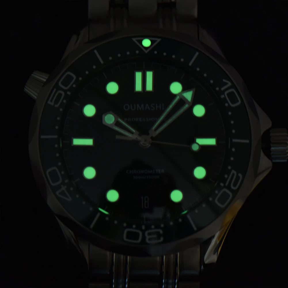 Customized logo 42mm NH watch 35 movement watch watches for men automatic mechanical watch mechanical watches sea master Watch