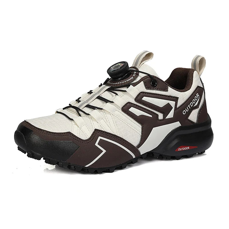 Men's Cycling Sneakers MTB Shoes Bike Riding Shoes Outdoor Motorcycle Shoes Waterproof Bicycle Shoes Lace-up Hiking Sneaker Male